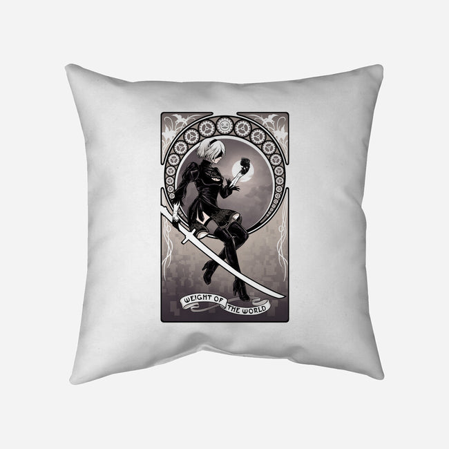 2B Or Not 2B-none removable cover throw pillow-jmcg
