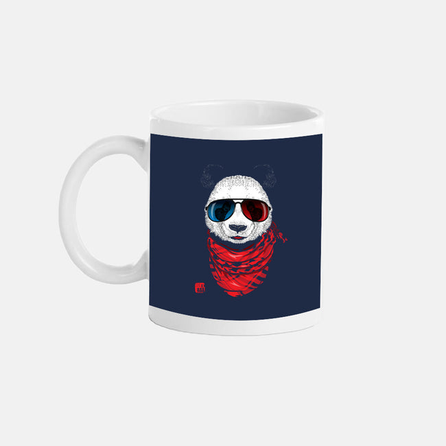 3D Panda-none glossy mug-jun087