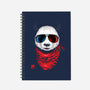 3D Panda-none dot grid notebook-jun087