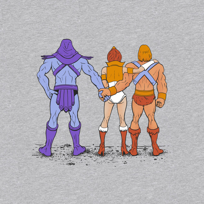 50 Shades Of Grayskull-womens v-neck tee-Madkobra