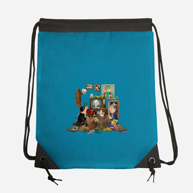 50 Years of the Doctor-none drawstring bag-saqman