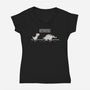 8 Bit Betrayal-womens v-neck tee-geekchic_tees