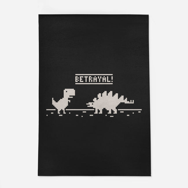 8 Bit Betrayal-none outdoor rug-geekchic_tees