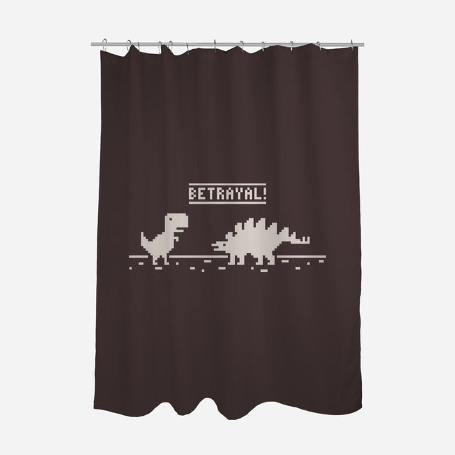 8 Bit Betrayal-none polyester shower curtain-geekchic_tees