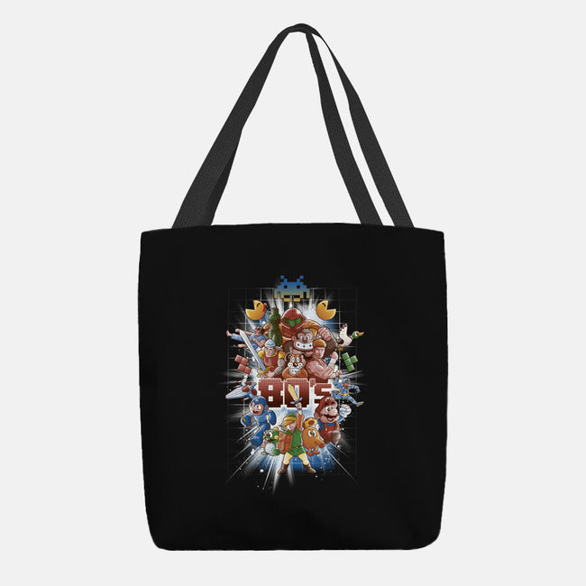 80's BEST FRIENDS-none basic tote-Skullpy