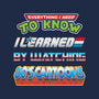 80's Education-none removable cover w insert throw pillow-Beware_1984