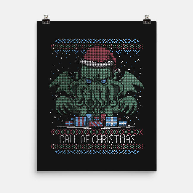 Call of Christmas-none matte poster-xMorfina