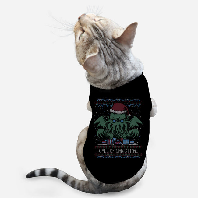 Call of Christmas-cat basic pet tank-xMorfina