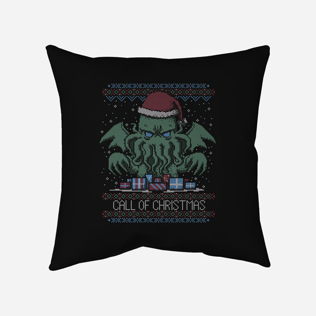 Call of Christmas-none removable cover w insert throw pillow-xMorfina