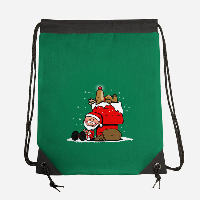 Christmas Nuts-none drawstring bag-Boggs Nicolas