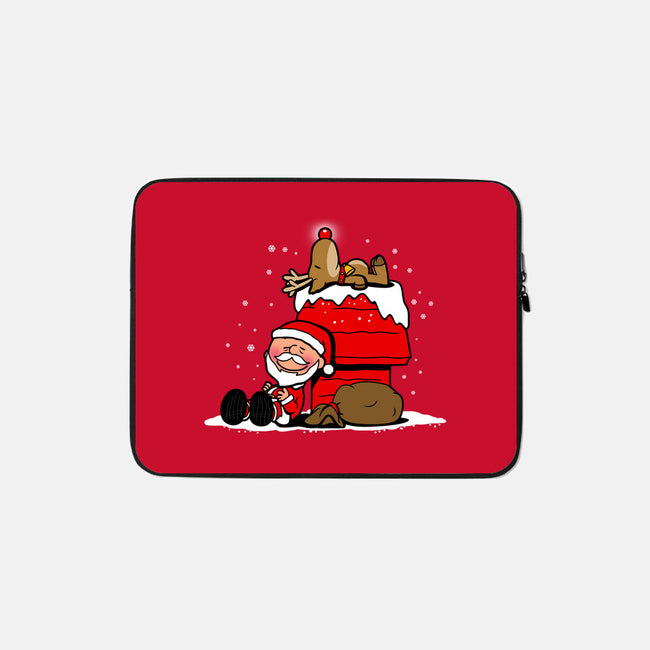 Christmas Nuts-none zippered laptop sleeve-Boggs Nicolas