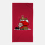 Christmas Nuts-none beach towel-Boggs Nicolas