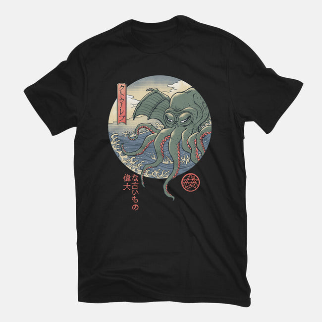 CTHULHU UKIYO-E-unisex basic tee-vp021