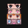 Demon Eyes-womens v-neck tee-danielmorris1993