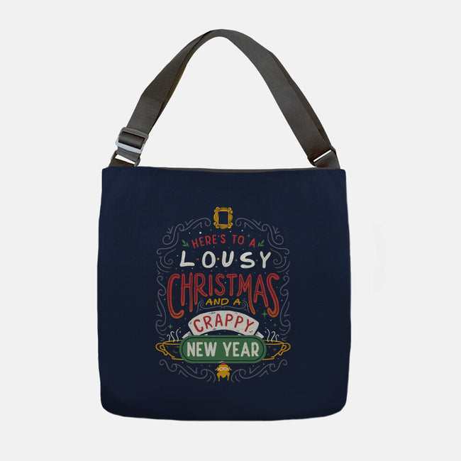 Friendly Christmas-none adjustable tote-eduely