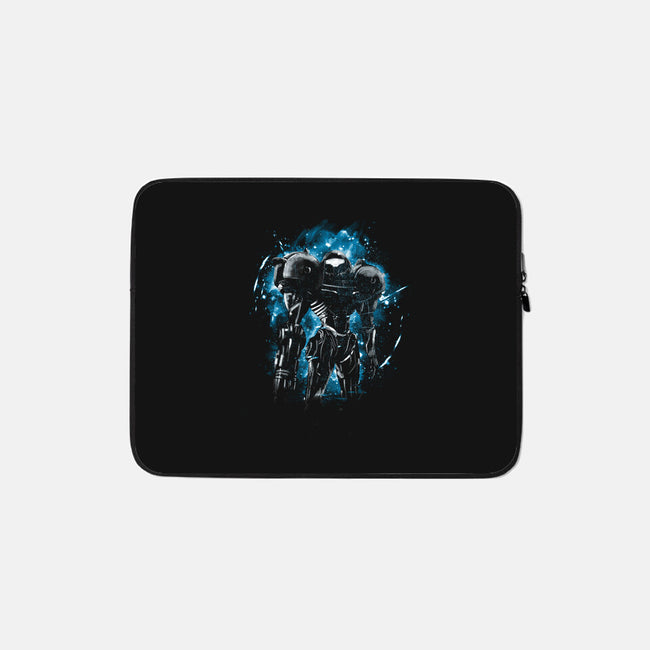 Galactic Bounty Hunter-none zippered laptop sleeve-kharmazero