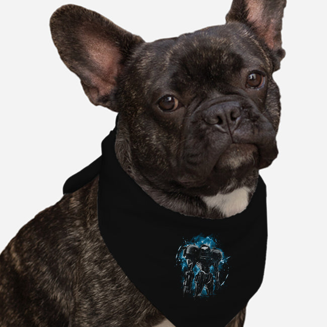 Galactic Bounty Hunter-dog bandana pet collar-kharmazero