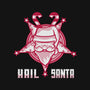 Hail Santa-unisex baseball tee-jamesbattershill