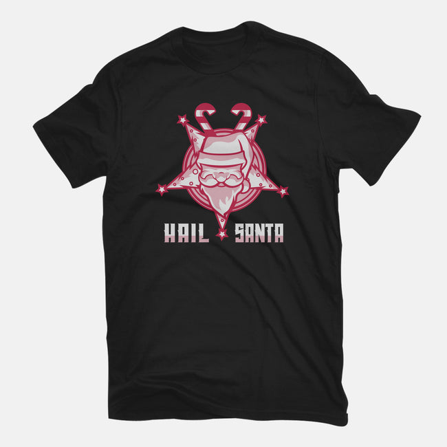 Hail Santa-mens heavyweight tee-jamesbattershill