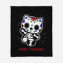 Hola Muertos-none fleece blanket-Boggs Nicolas