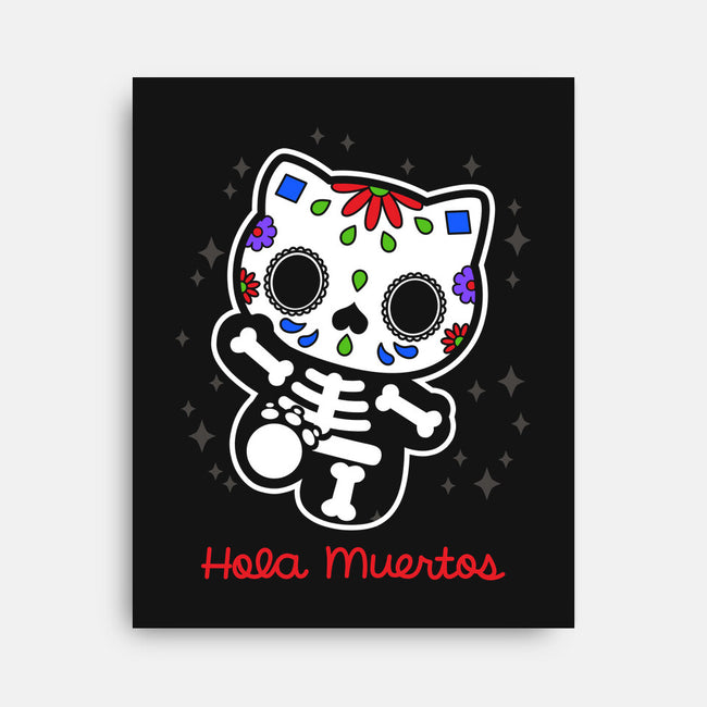 Hola Muertos-none stretched canvas-Boggs Nicolas