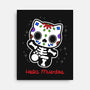 Hola Muertos-none stretched canvas-Boggs Nicolas