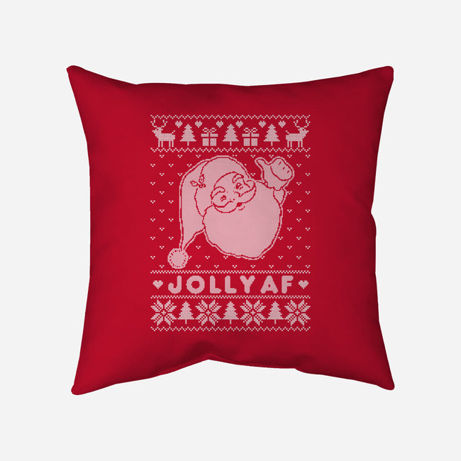 Jolly AF-none removable cover w insert throw pillow-LiRoVi