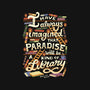 Library is Paradise-youth pullover sweatshirt-risarodil