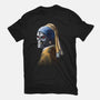Machine with a Pearl Earring-mens heavyweight tee-daobiwan