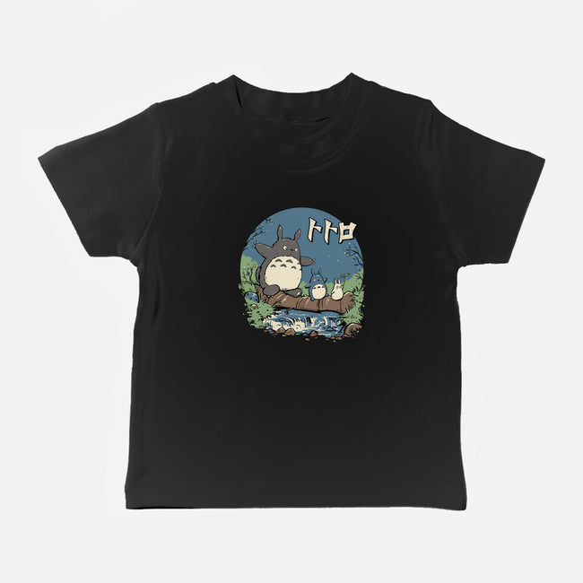 Neighbors in the Woods-baby basic tee-vp021