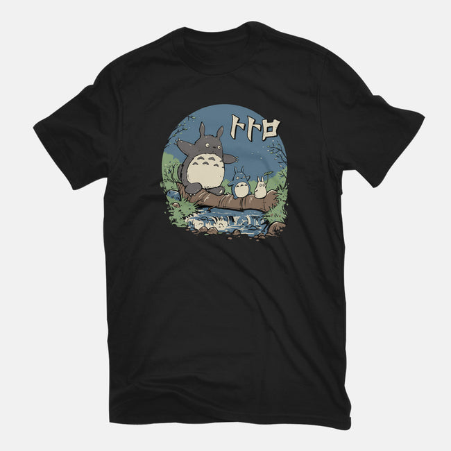 Neighbors in the Woods-mens heavyweight tee-vp021