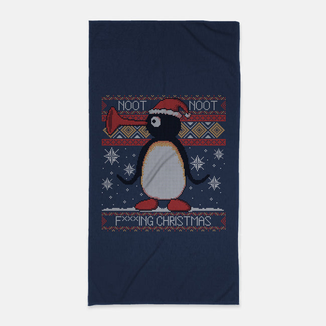 Noot Christmas-none beach towel-xMorfina