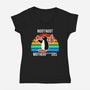 Noot Noot-womens v-neck tee-beruangmadu