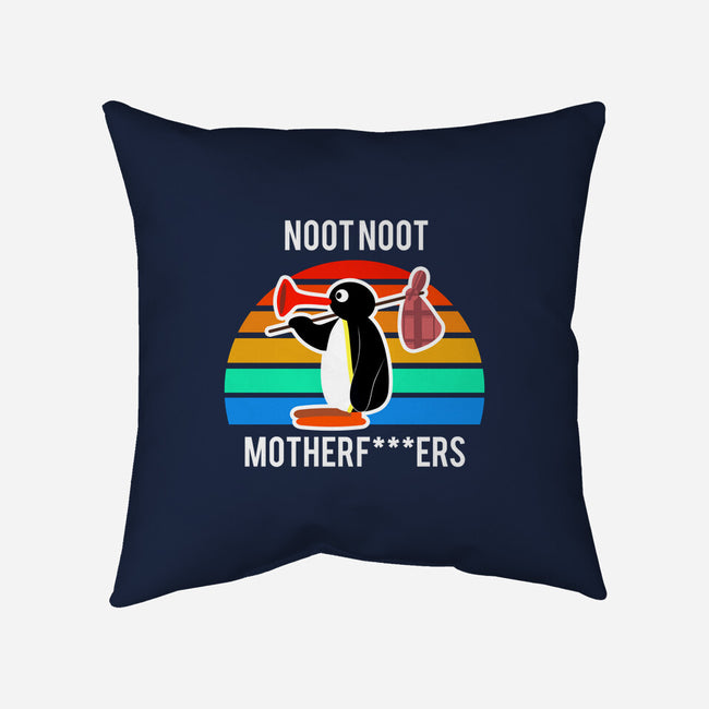 Noot Noot-none removable cover w insert throw pillow-beruangmadu