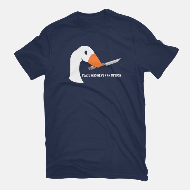 Peace Was Never an Option-mens heavyweight tee-sarkasmtek