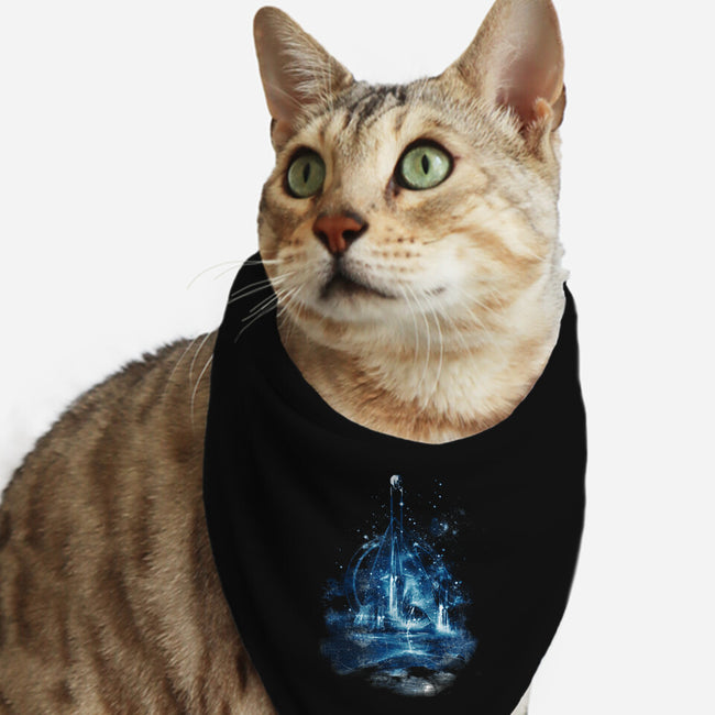 Star Fleet-cat bandana pet collar-kharmazero