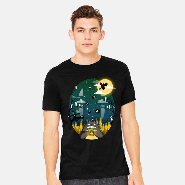 The Ghibli Bunch-mens heavyweight tee-constantine2454