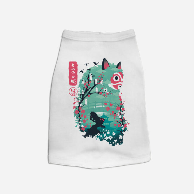 UKIYO E PRINCESS-dog basic pet tank-dandingeroz