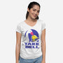 Untitled Goose Shirt-womens v-neck tee-xxshawn