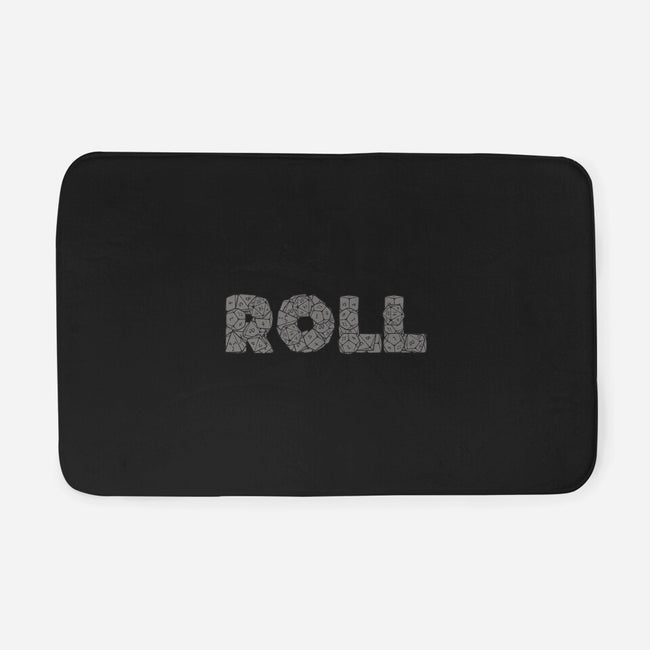 Roll-none memory foam bath mat-shirox