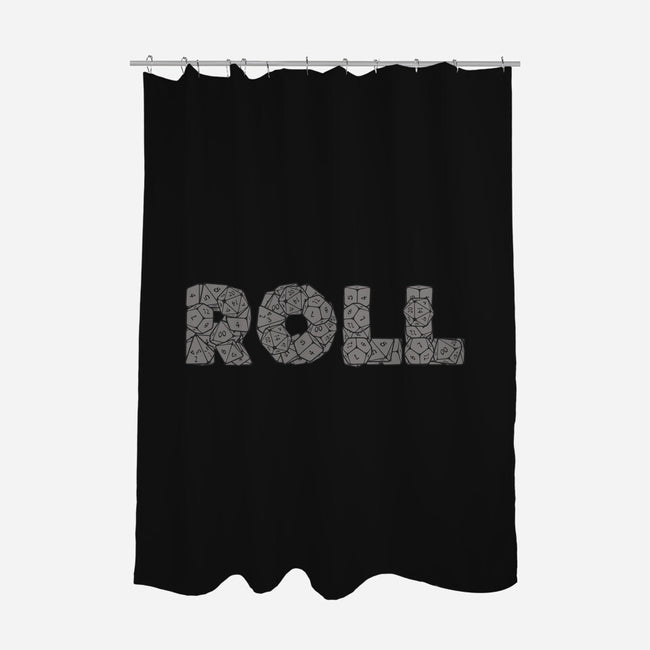 Roll-none polyester shower curtain-shirox