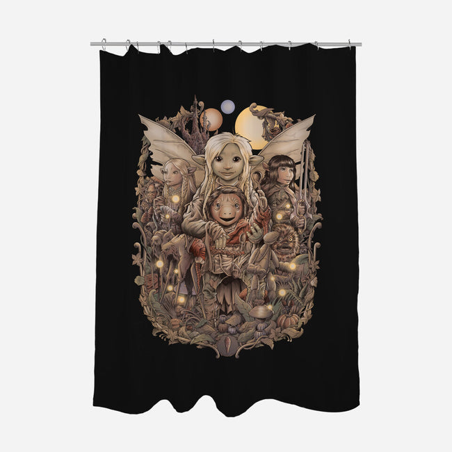 Return to Thra-none polyester shower curtain-saqman