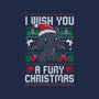 Fury Christmas-womens off shoulder tee-eduely