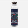 Fury Christmas-none water bottle drinkware-eduely