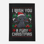 Fury Christmas-none indoor rug-eduely
