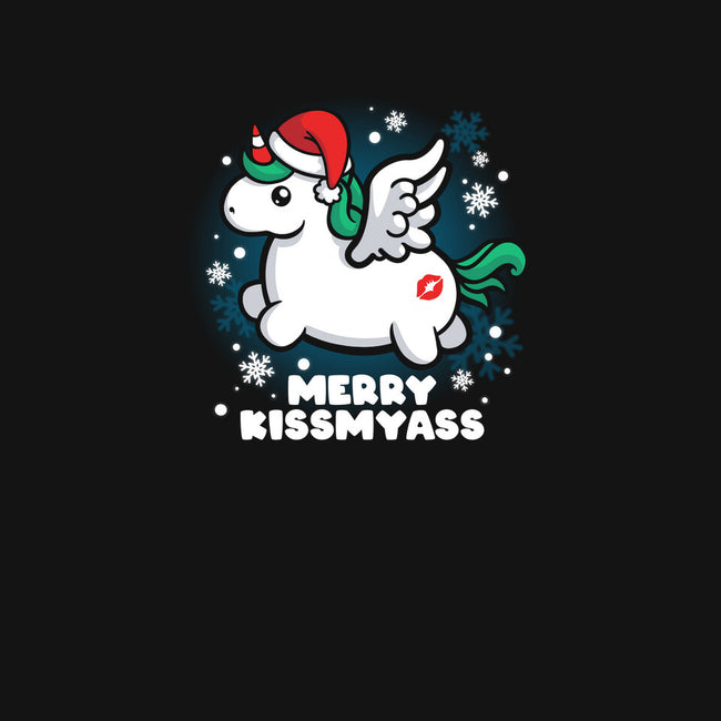 Merry Kiss My Ass-womens off shoulder sweatshirt-NemiMakeit