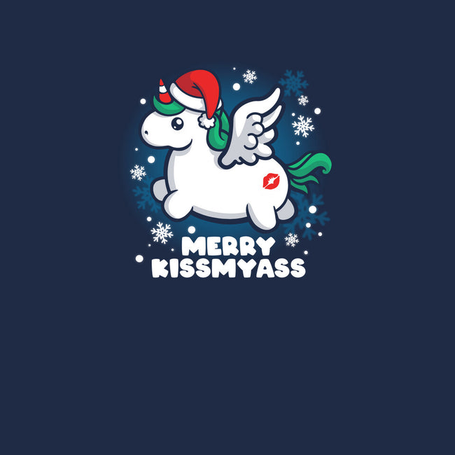 Merry Kiss My Ass-youth pullover sweatshirt-NemiMakeit