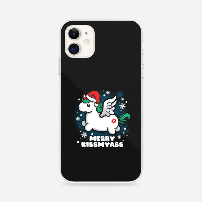Merry Kiss My Ass-iphone snap phone case-NemiMakeit