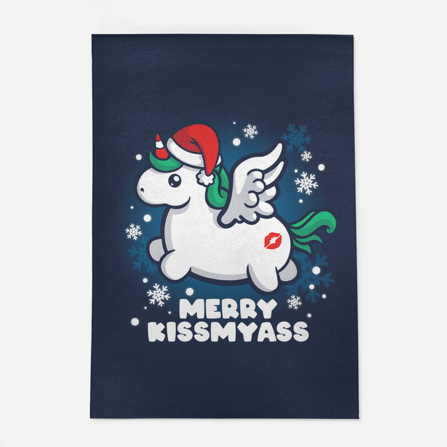 Merry Kiss My Ass-none indoor rug-NemiMakeit
