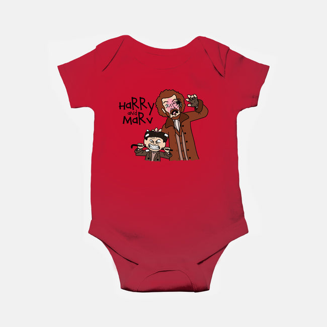 Harry and Marv!-baby basic onesie-Raffiti